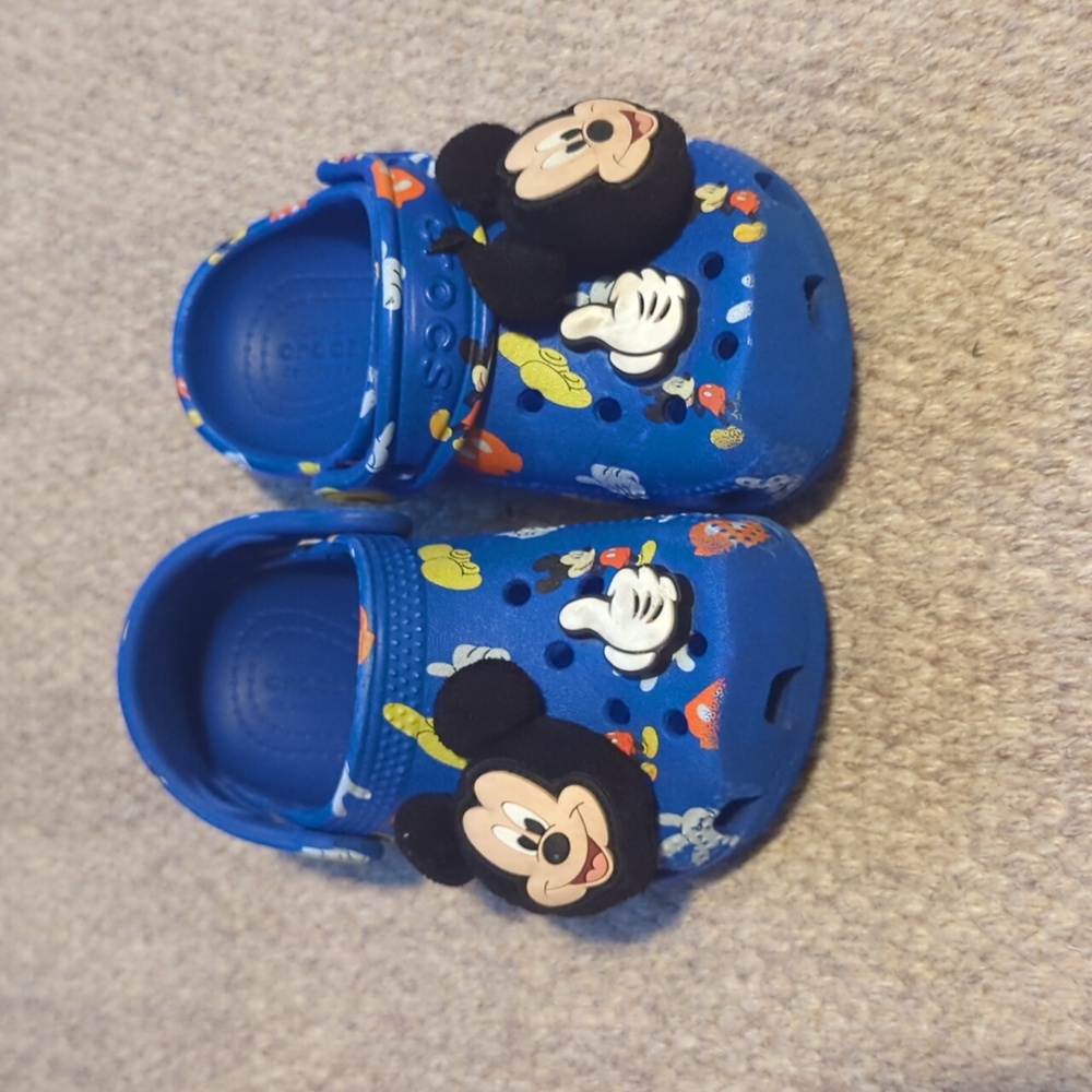 CROCS Blue Mickey Mouse Kids Sandals